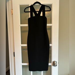Express medium black body contour dress - never worn - no tags